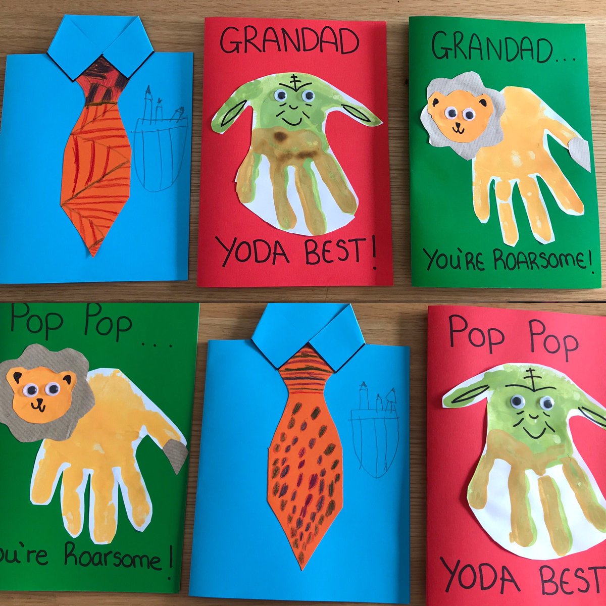 Ashton Mimi and Elsie have been busy getting crafty making cards ready for Father’s Day <a href="/ckcaptaincook/">Captain Cook Primary</a> Thought we’d share incase anyone was looking for some ideas 😍❤️