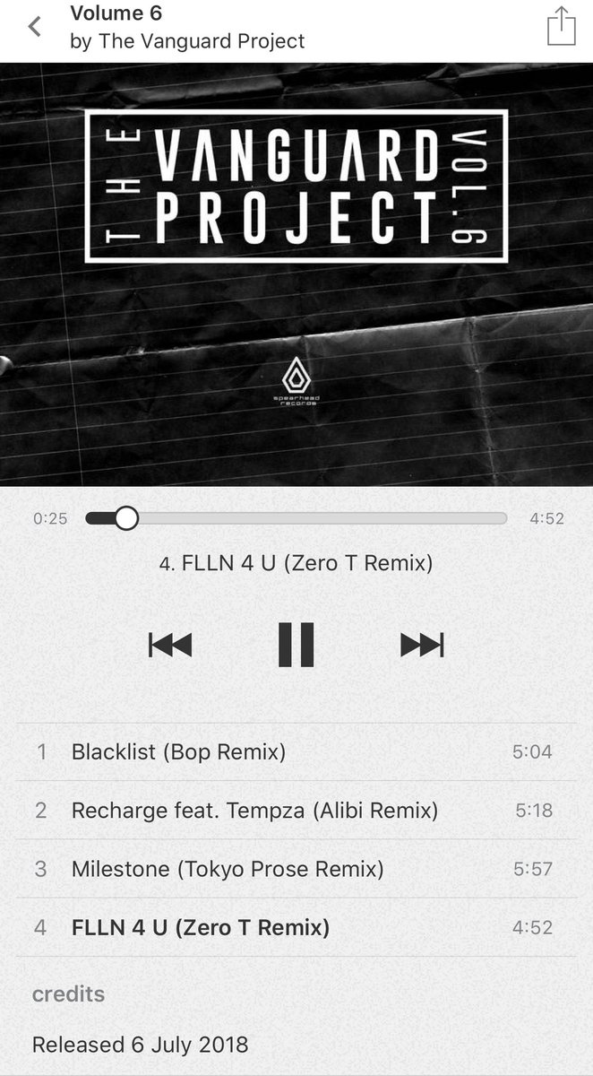 Great remix from Zero Tolerance on this TVP release - vibrrrraaaattions #dnb #drumandbass