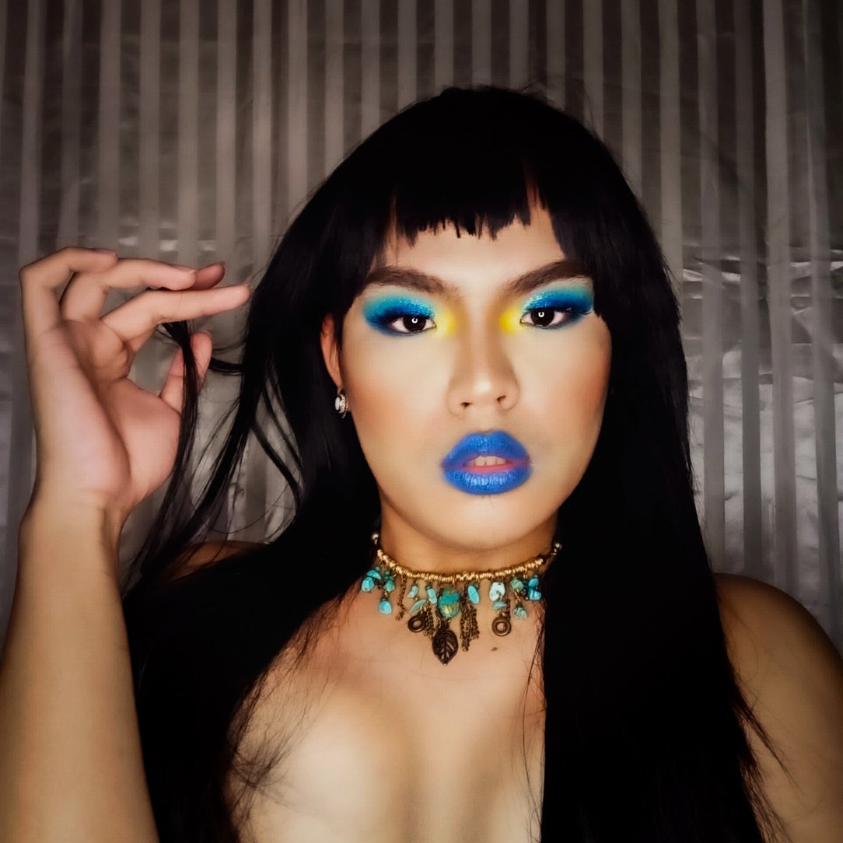 ahscue's tweet photo. IG: @macfrancisd2019 &amp; @macfrancisd

#carline #makeup #mua #carelineph #everbilena #ebadvance #maybelline #anastasiabeverlyhills #mccosmetics #dragonbeauty #dragqueen #dragrace #dragmakeup #makeupnatural #makeuptutorials #makeupguru #makeup #makeuplovers #color #lgbt #worldstar https://t.co/w5GgOoS9EK