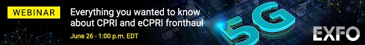 rcrwirelessnews's tweet photo. Educational webinar series: Everything you wanted to know about #CPRI and #eCPRI #fronthaul. Register now: https://t.co/GPjMngUCHt @EXFO https://t.co/TjDbFvoYm9