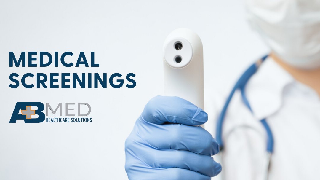 ABMedsolutions's tweet image. Keeping your workforce healthy is paramount to the prosperity of your facility and your community. ABMed is able to work with your specific needs and develop a screening process specifically for you. bit.ly/3b6Fiah #medicalscreenings #opensafe #ruralhealth