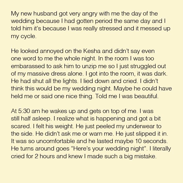 thelettersproj's tweet photo. Anonymous woman’s experience on her wedding night https://t.co/iY4VEQoIkD