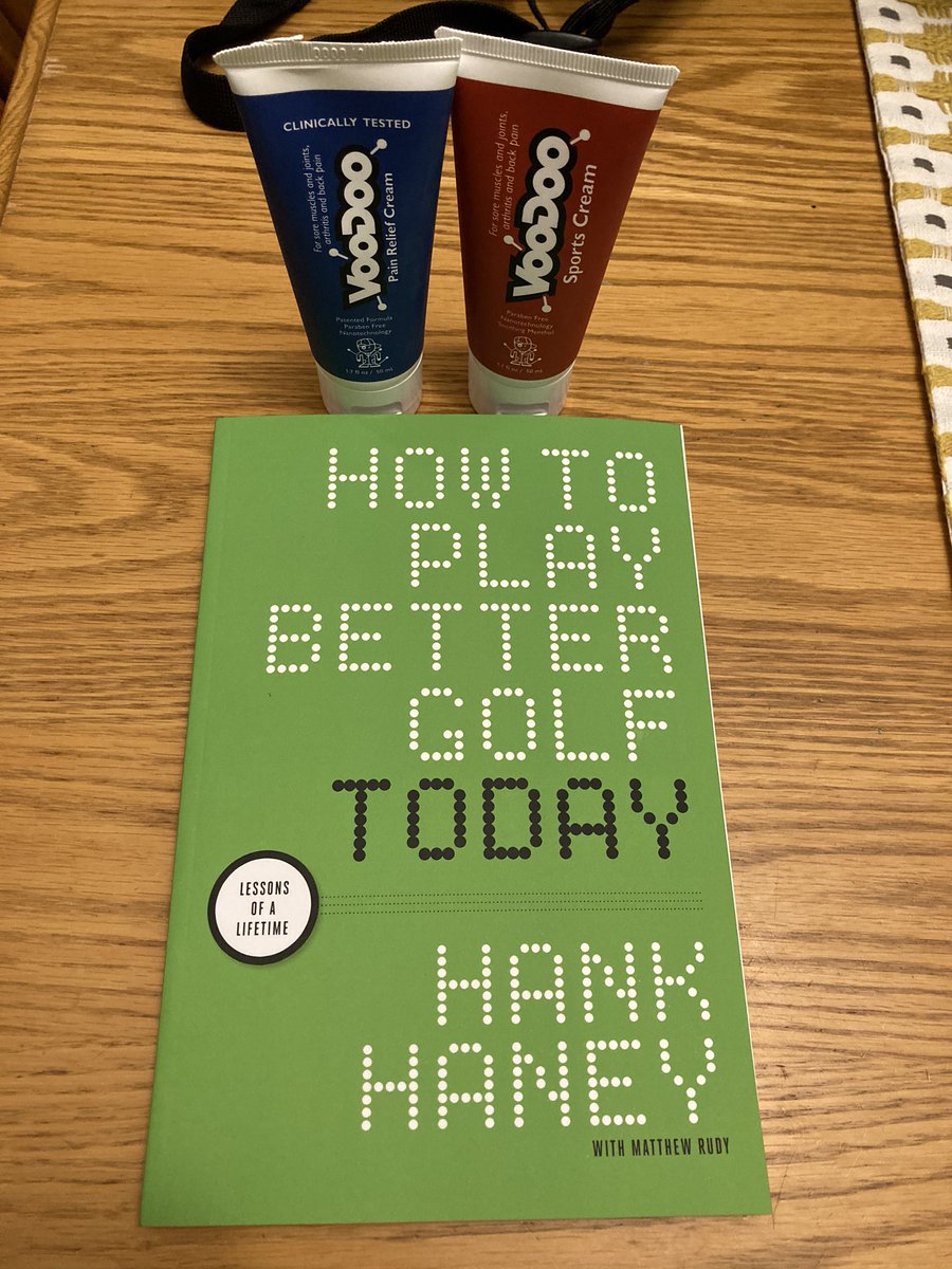JJ_Wando's tweet image. Thanks to @HankHaney and @TimParochka for the care package. I’ve been shooting in the mid to upper 80’s and can’t get my slice under control enough to take the next step. Hoping to learn a thing or two to get to 80 and maybe even break it. #bettergolf #noslice