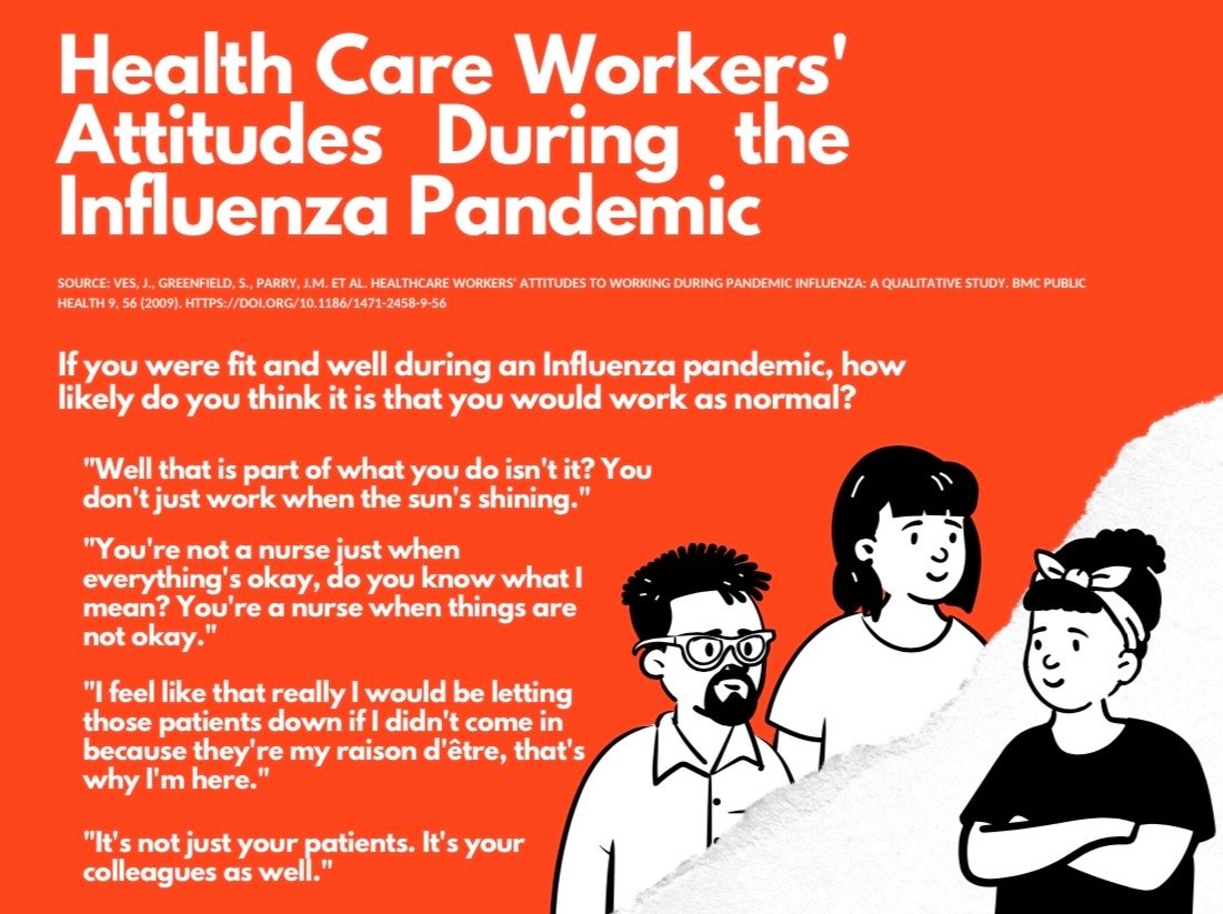 cope_project's tweet photo. Although there may be similar experiences during pandemics, each illness has its own characteristics, preparations, and challenges that differ from others. Help us to tell your story that is unique to the COVID-19 pandemic. #HealthcareHeroes #healthcareworkers #ProjectCOPE https://t.co/EnTMNh0mW4