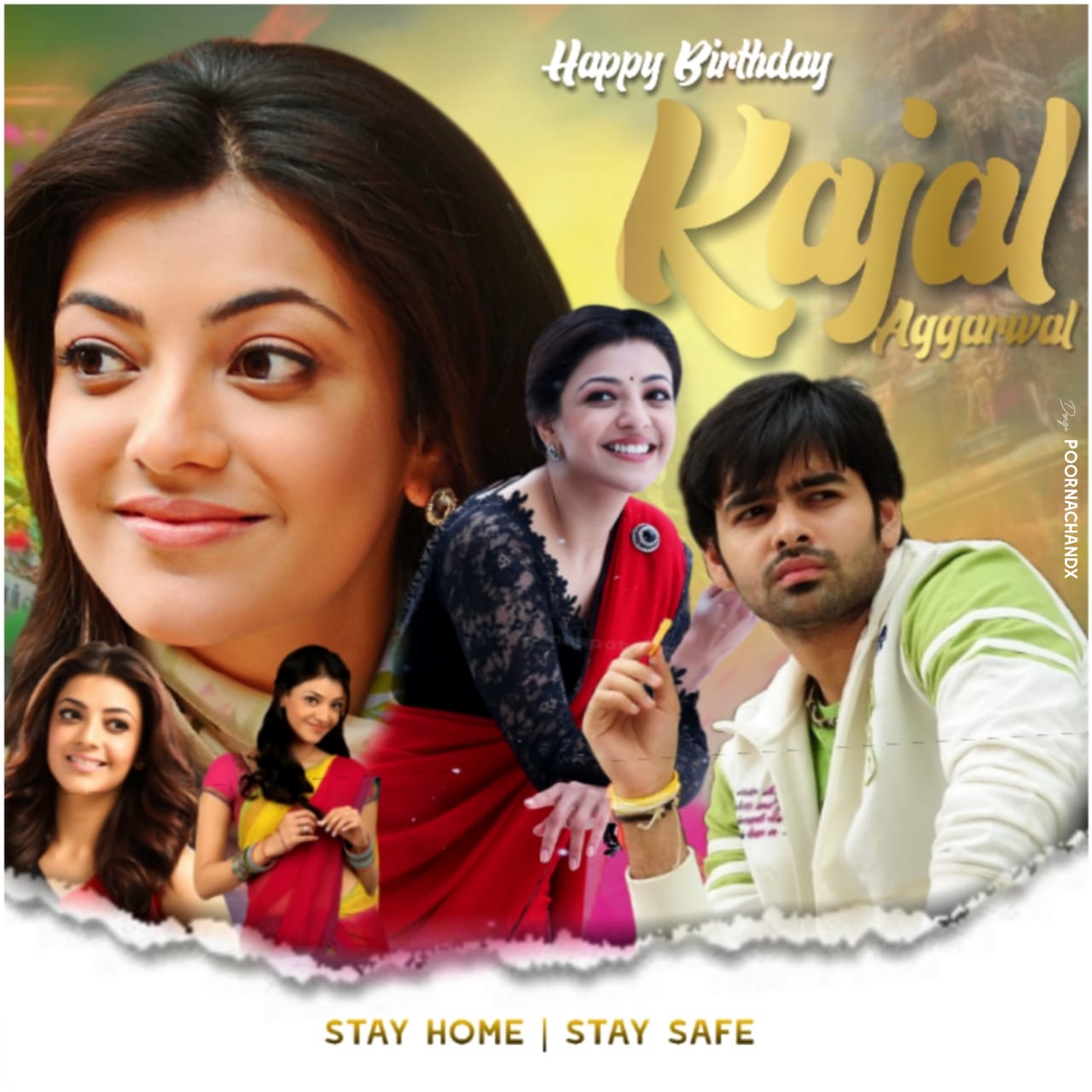 Happy Birthday Kajal Agarwal  From fans..!!  