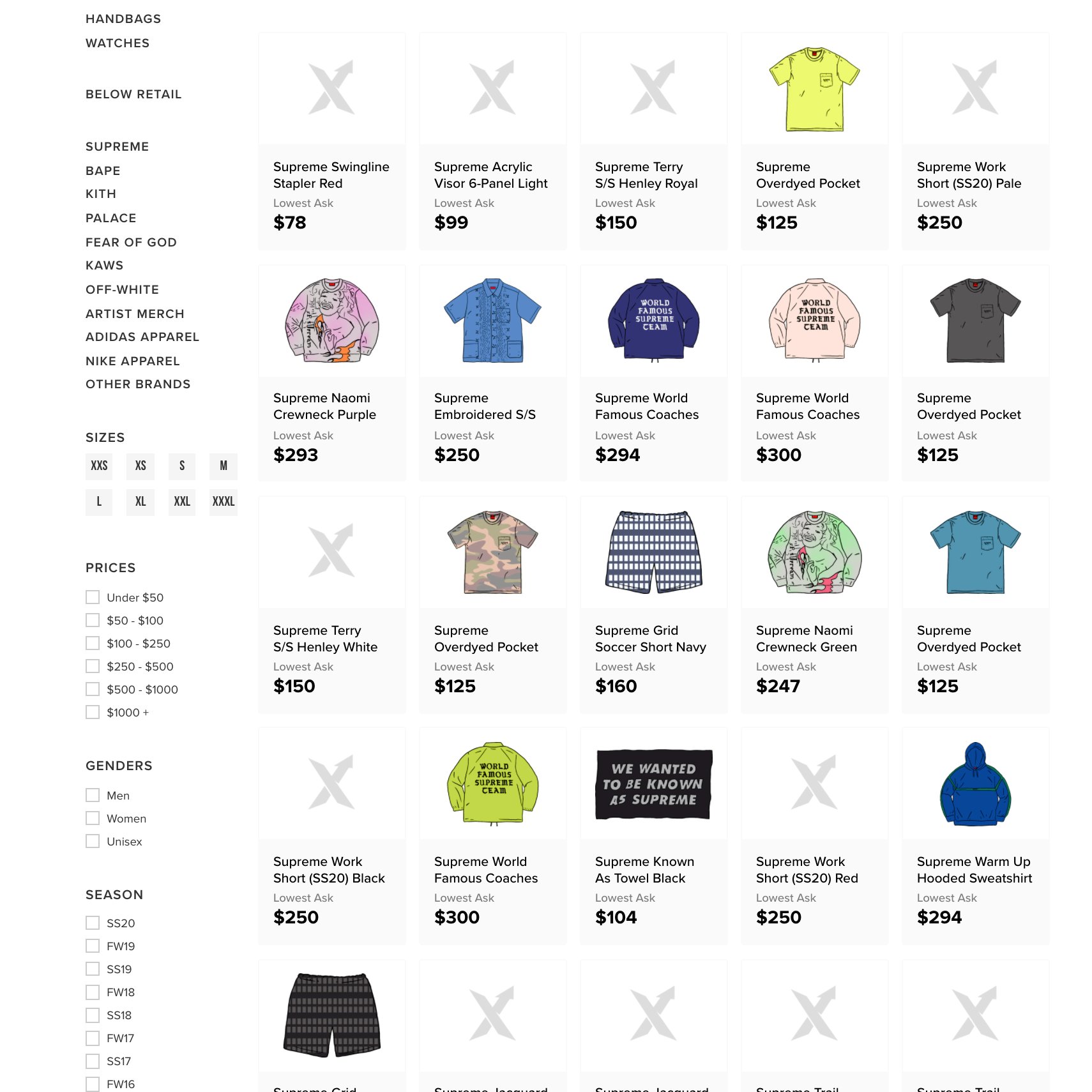 supreme stapler stockx