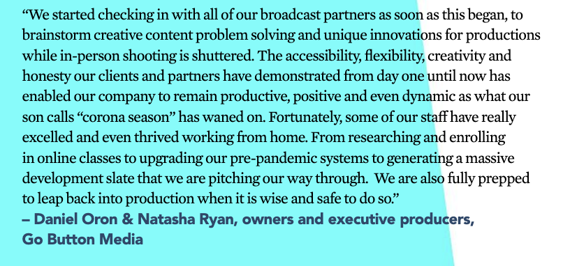 faranj's tweet image. We're delighted to be included in @PlaybackOnline  issue 'How we're open' ! Thanks for including us! Stay safe everyone!
@gobuttonmedia
 @natasry
 #gobuttongo