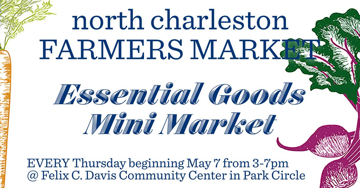 Perfect day for a farmers market! Our 3 farmers are joined by Big Daddy's Pork Skins &amp; Kim's Snacks (eggs, milk, baked goods, etc). Today's food truck is Whoo Dat Hot Dogs! C'mon out to Felix Davis Comm Ctr, 3-7p. Masks encouraged, hand sani provided, social distancing enforced.