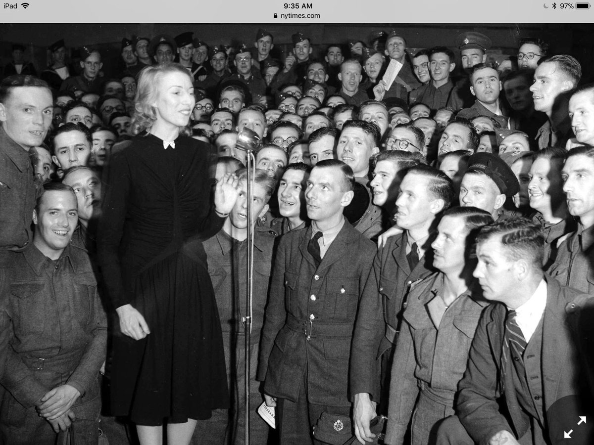 kershaw_alex's tweet photo. RIP Vera Lynn, 103, amazing voice of hope. #WW2 #VeraLynn https://t.co/nKjX90zWsP