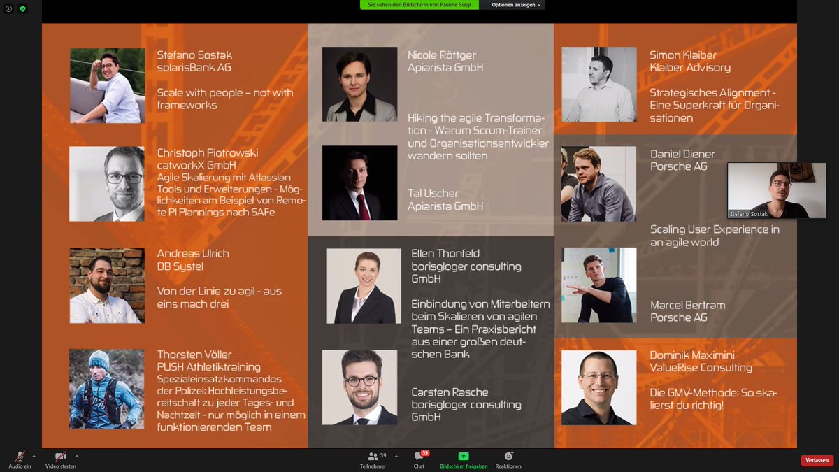 summitcle's tweet image. #speakerpanel zum Abschluss des #sasummit2020

@startagile und die anderen Speaker des heutigen Tages beantworten alle übrigen Fragen👍