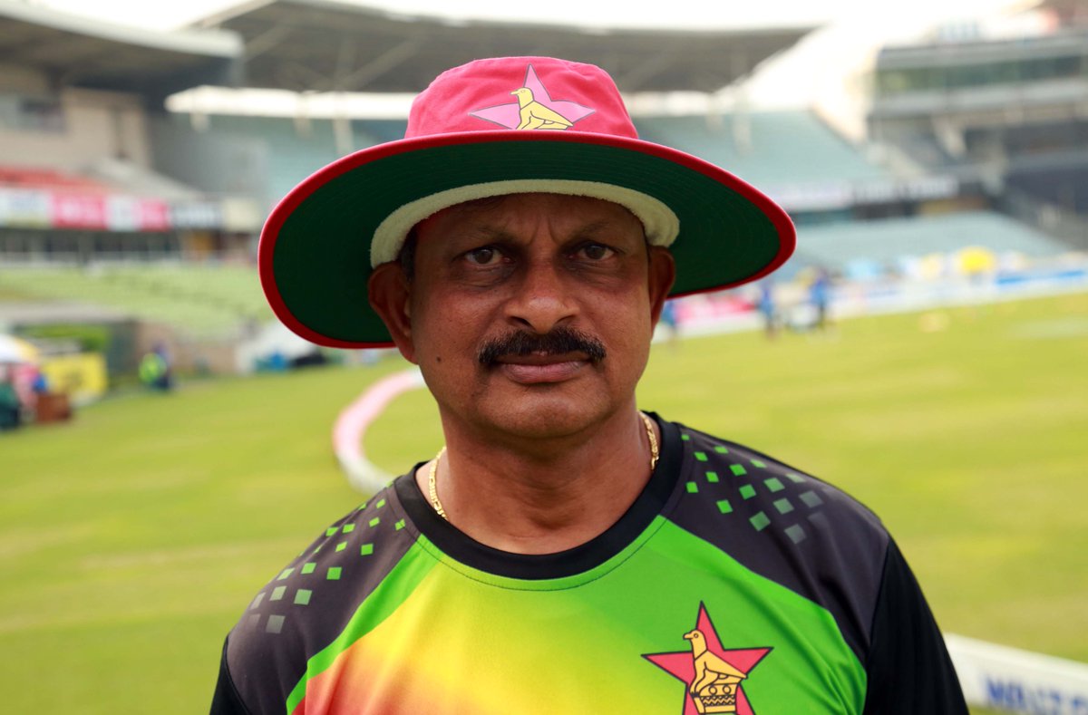 STAYING PUT: Lalchand Rajput says he's fully committed to honouring his three-year contract as <a href="/ZimCricketv/">Zimbabwe Cricket</a> head coach which runs up to September 2021. Media reports had sparked speculation regarding a move elsewhere for the 58-year-old mentor

#LalchandRajput #BowlOutCovid19
