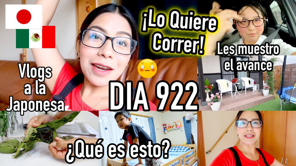 SanRuti's tweet photo. ¡NUEVO VIDEO! Esta semana hemos tenido varios videos, espero que les guste. RT 

✨Les Muestro los Avances + Tengo Quien me Apoye JAPON - Ruthi San ♡ 11-06-20✨
🔛https://t.co/nNkTH8jqhc

#japon #vlogfamiliar #mexicana #japoneses #familia #familiajaponesa #humor #vlogs https://t.co/HEDueWNEX5