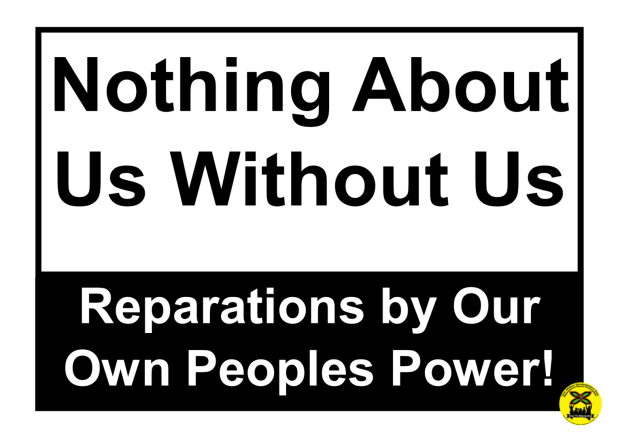 Nothing on #AfrikanReparations done without US can genuinely be about US! @ReparationMarch @STOPMAANGAMIZI @GlobalappukGapp @ParcoeInfo @AfrikanConneX @SistaSerwah