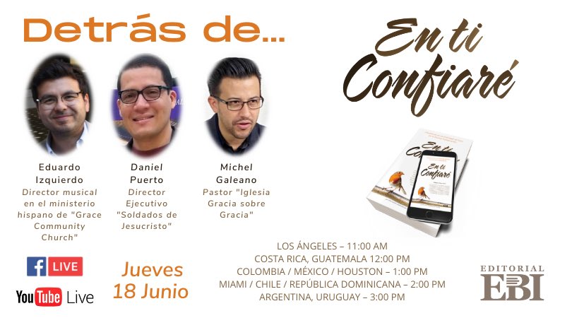 Contento de participar en esta conversación 🙌🏽🙌🏽 <a href="/danielpuerto51/">Daniel Puerto</a> Eduardo @sdjesucristo <a href="/ebi_publicacion/">Editorial EBI</a>