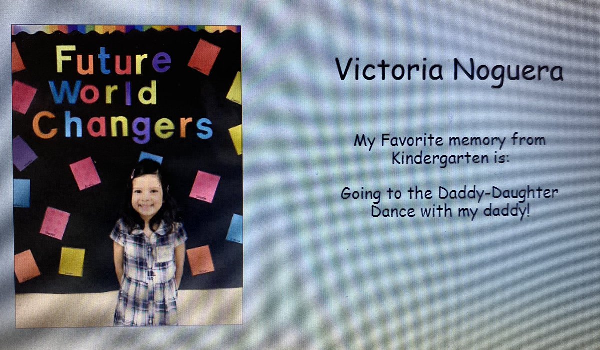 MTL_HS_K's tweet photo. On the very last day of Kindergarten, we celebrated the letter Y with Yearbook Day! I made a virtual yearbook using pictures taken on the first day of school and students shared their most favorite memory from Kindergarten. I will certainly miss this amazing group of children! ♥️ https://t.co/9V1gsSuJr2