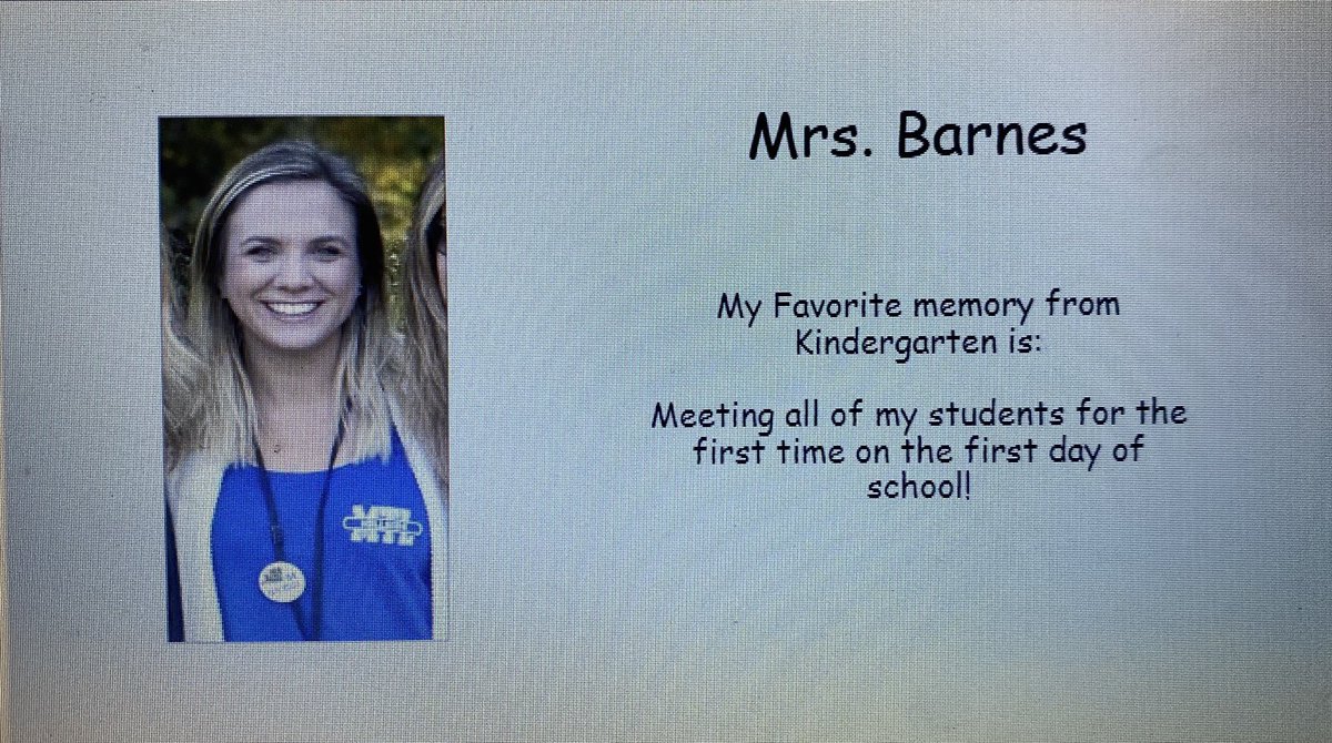 MTL_HS_K's tweet photo. On the very last day of Kindergarten, we celebrated the letter Y with Yearbook Day! I made a virtual yearbook using pictures taken on the first day of school and students shared their most favorite memory from Kindergarten. I will certainly miss this amazing group of children! ♥️ https://t.co/9V1gsSuJr2