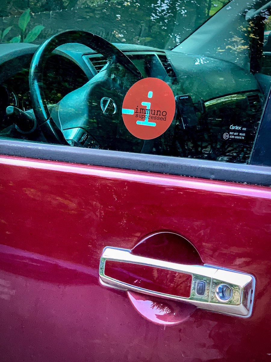 Stick2getherFam's tweet photo. Reusable “immunosuppressed” Static Window Clings are here! 

Gets yours today at: https://t.co/DN1g6W8svr

#immunsuppressed #immunocompromised #HighRiskCovid19 #SocialDistancing #StickTogether #COVID19 #coronavirus https://t.co/jWtQWz8Wel
