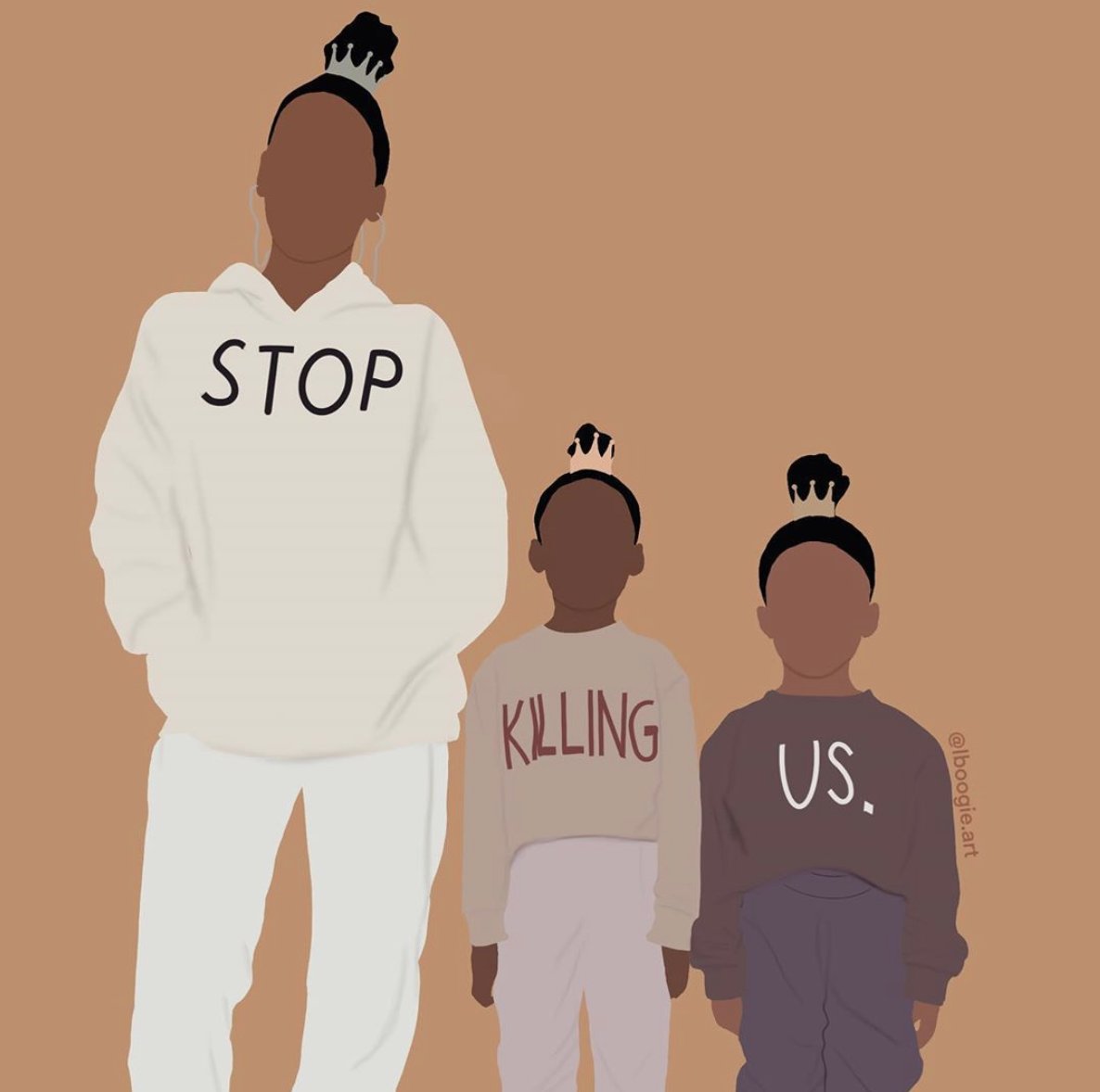Stop killing Black women. #SayHerName (✍🏾: @lboogie.art via IG)
