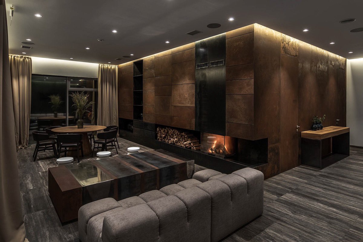 INTERIORPORN1's tweet photo. Dark interior like this is a VIBE 🥰 https://t.co/VwJVli9FHu