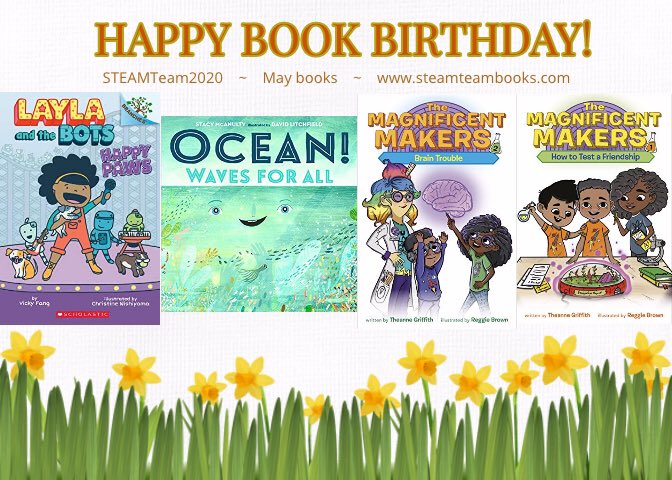 LindaZajac's tweet photo. On #throwbackthursday, here’s the May and June #STEAM titles published this year by @STEAMTeam2020
#STEAMTeam2020 #science #technology #tech #engineering #math #books #library #education #STEM #stemeducation #stemforkids #steamforkids #tbt #tbtRed heart https://t.co/xDDRjdLjPk