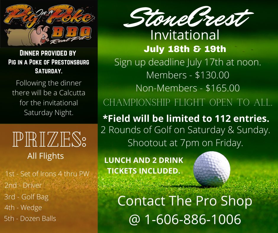 StoneCrest Golf Course tweet media