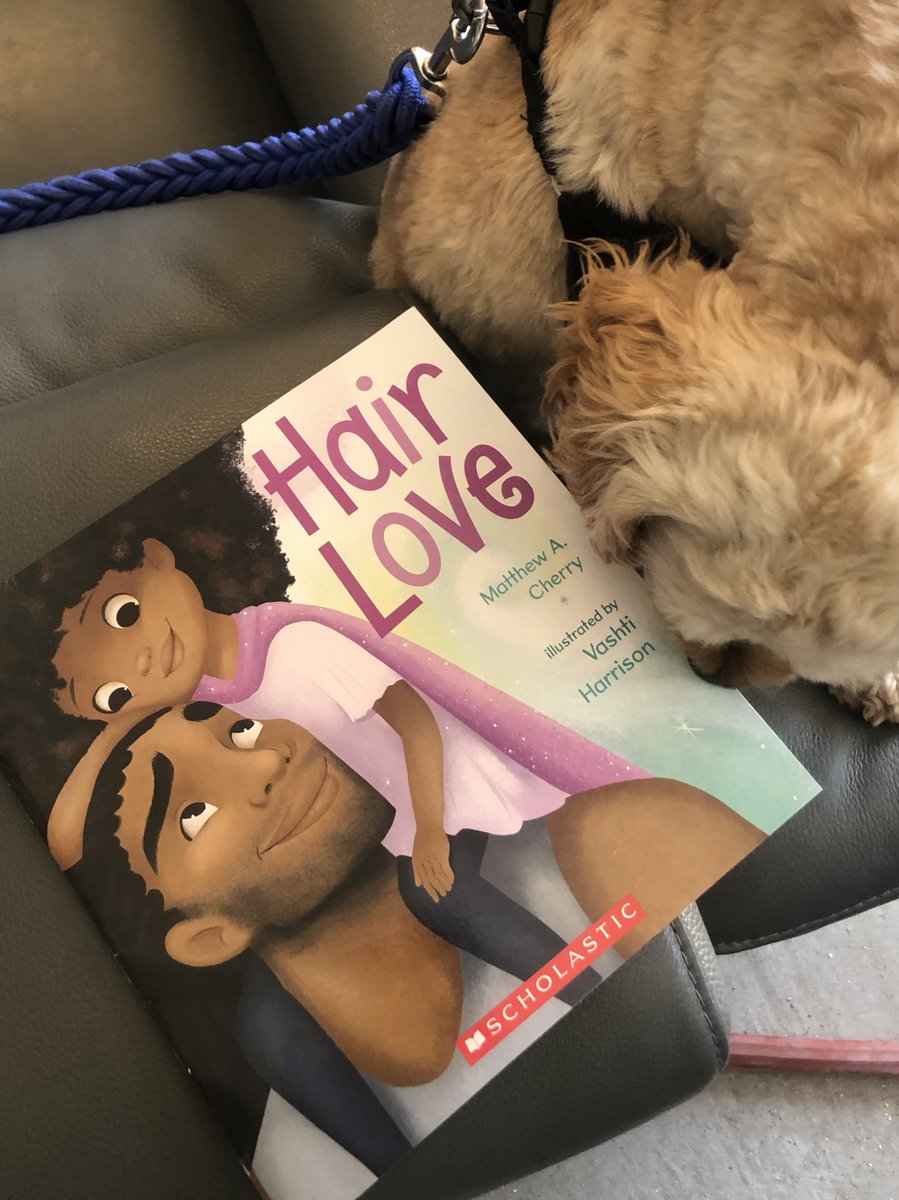 IngleboroughLlc's tweet photo. Our #ChipReads today is Hair Love written by Matthew A Cherry and illustrated by the fabulous @VashtiHarrison. We read this for story time yesterday and our littles LOVED it! @IngleboroughPS @PDSB_Libraries #ingleboroughathome #LLClove https://t.co/IOelsJ61oT