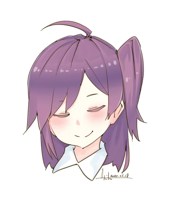 萩風『萩風はここに。』
#艦これ版深夜の真剣お絵描き60分一本勝負
#艦これ版真剣お絵描き60分一本勝負_20200618
#艦これ #萩風 