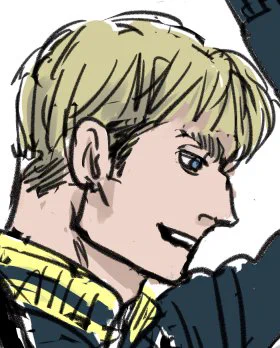 #エルヴィン版真剣お絵描き60分1本勝負
遅刻参加「舞台俳優」6/18 21:50-22:50
ワイヤ=アクションの練習に励む俳優エルヴィン。
ハリボテの装置に「男前団長」とか「ハンサムコマンダ=」とか
勝手に書かれてる。 