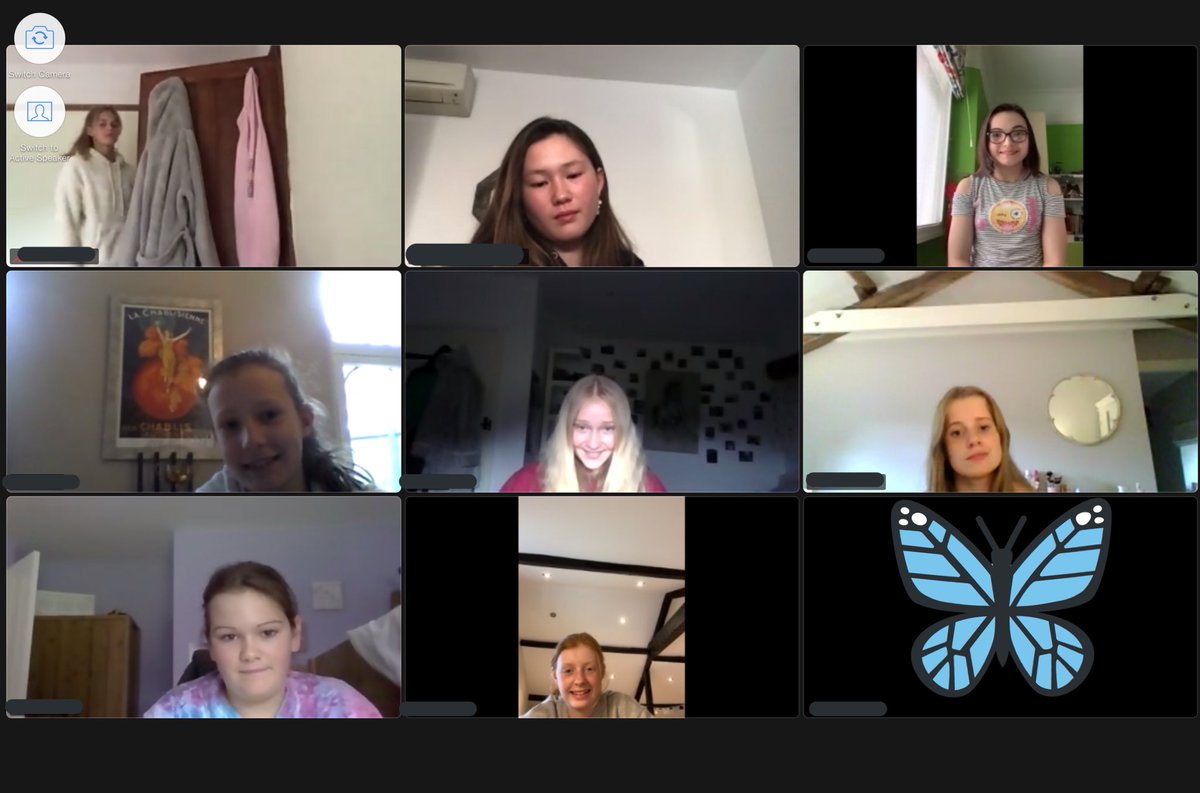 Robertson_Sed's tweet photo. It was great to catch up with the current year 9 and new year 9 for next year again this afternoon #butterfliestobe #gettingtoknowthem #SedberghAtHome 🦋⭐️💙 https://t.co/uQjPOAAuAn