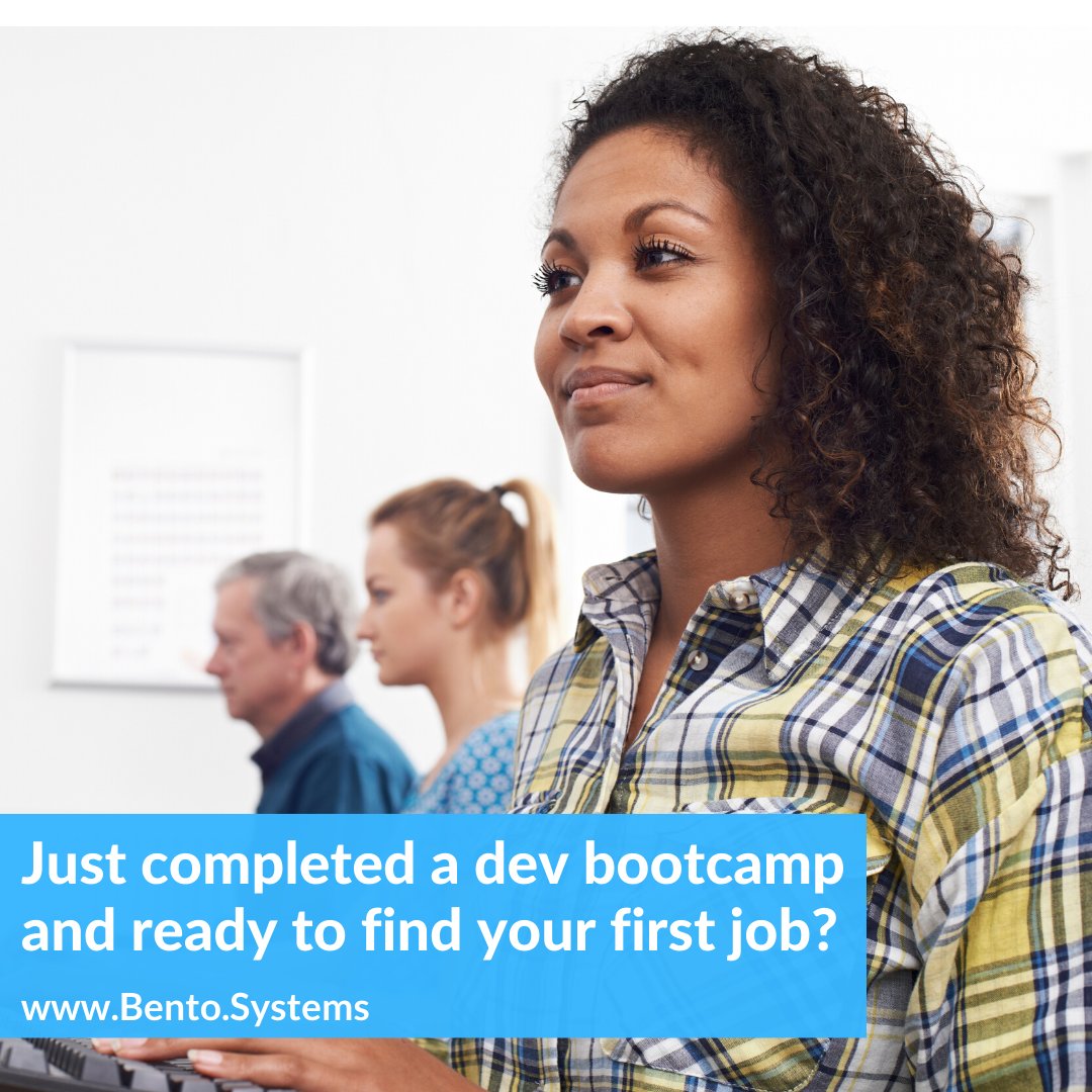 BentoSystems's tweet photo. Just completed a dev bootcamp and ready to find your first job? https://t.co/6aK2M3ySmB
#business #tech #businessnews #enterprise #businessowner #programmer #software #web #processautomation #automation #workflows #crm #inventory #contactsmanager #sales #project #projectmgmt https://t.co/B6XNHLuSrU