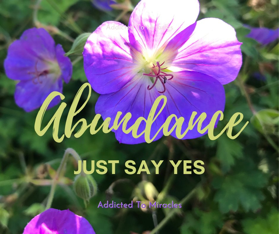 BE a yes! Sometimes, even though we want to have something (better health, relationships, successful careers etc..), our subconscious beliefs and programming dis-allow us from receiving the very things we desire...Get re-aligned with your ask!
addictedtomiracles.com