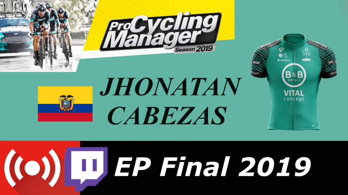 Ametsguaitagc's tweet image. Ya disponible en #Youtube

EP FINAL Temporada 2019 #JhonatanCabezas #pcm2019 

youtube.com/watch?v=6BNgLU…

#bbhotels #vitalconcept #pcm #pcm19 #cycling #ciclismo #cyclisme #twitch