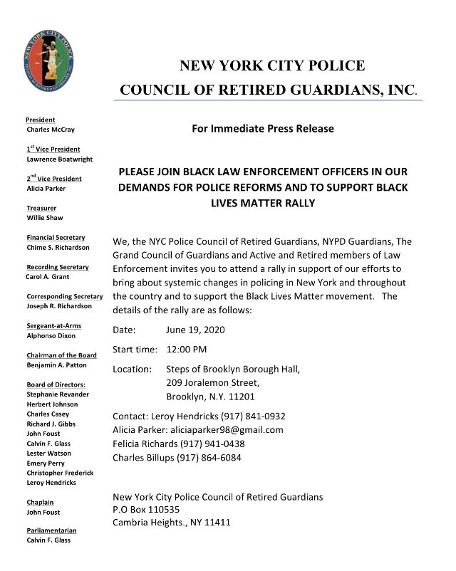 NYPD_Guardians's tweet photo. #for your information #RetiredGuardians #NYPD #PoliceReform https://t.co/FPkgrb52KV