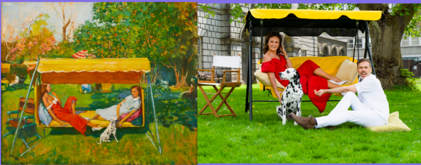 HuntMuseum's tweet photo. @ScoilIde @GettyMuseum Just want to say ... @GettyMuseum we did this @Europeana with #VanGoYourself and then with our Lavery & Osborne last year :)) https://t.co/AaDjw2hFbK