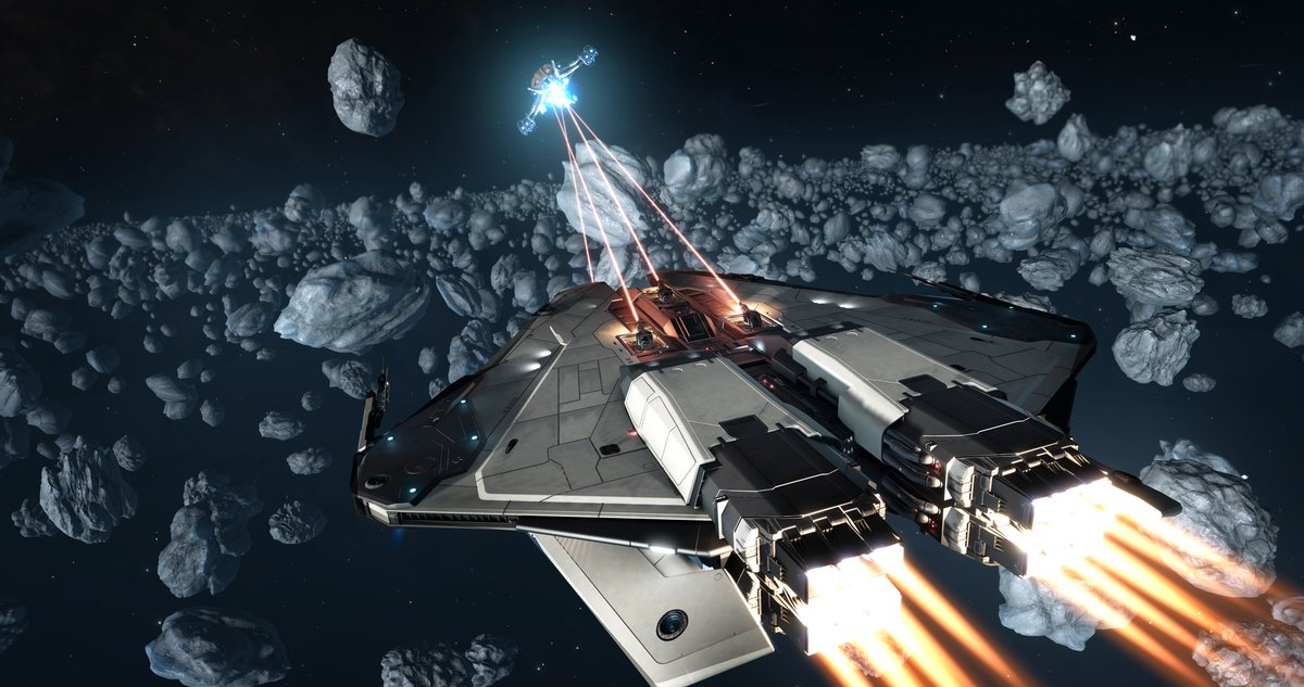 EliteDangerous's tweet photo. Join Stephen and Bruce on stream tonight at 18:00 UTC to talk Elite Dangerous and see some combat action!

https://t.co/yxRkOBYi1h https://t.co/kyu35ACn2D