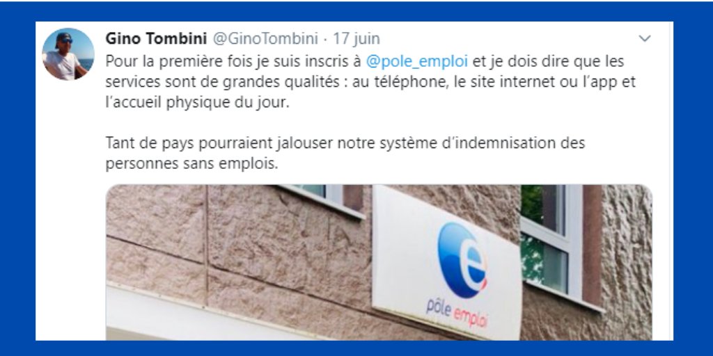 FTravail_PDL's tweet photo. 👏Merci @GinoTombini pour votre témoignage. 
A #Angers comme partout dans la région, nos conseillers sont #TousMobilisés pour vous apporter le meilleur service, dans ce contexte si particulier 👍 #OnEstLàPourVous https://t.co/C3mzXUKJTf