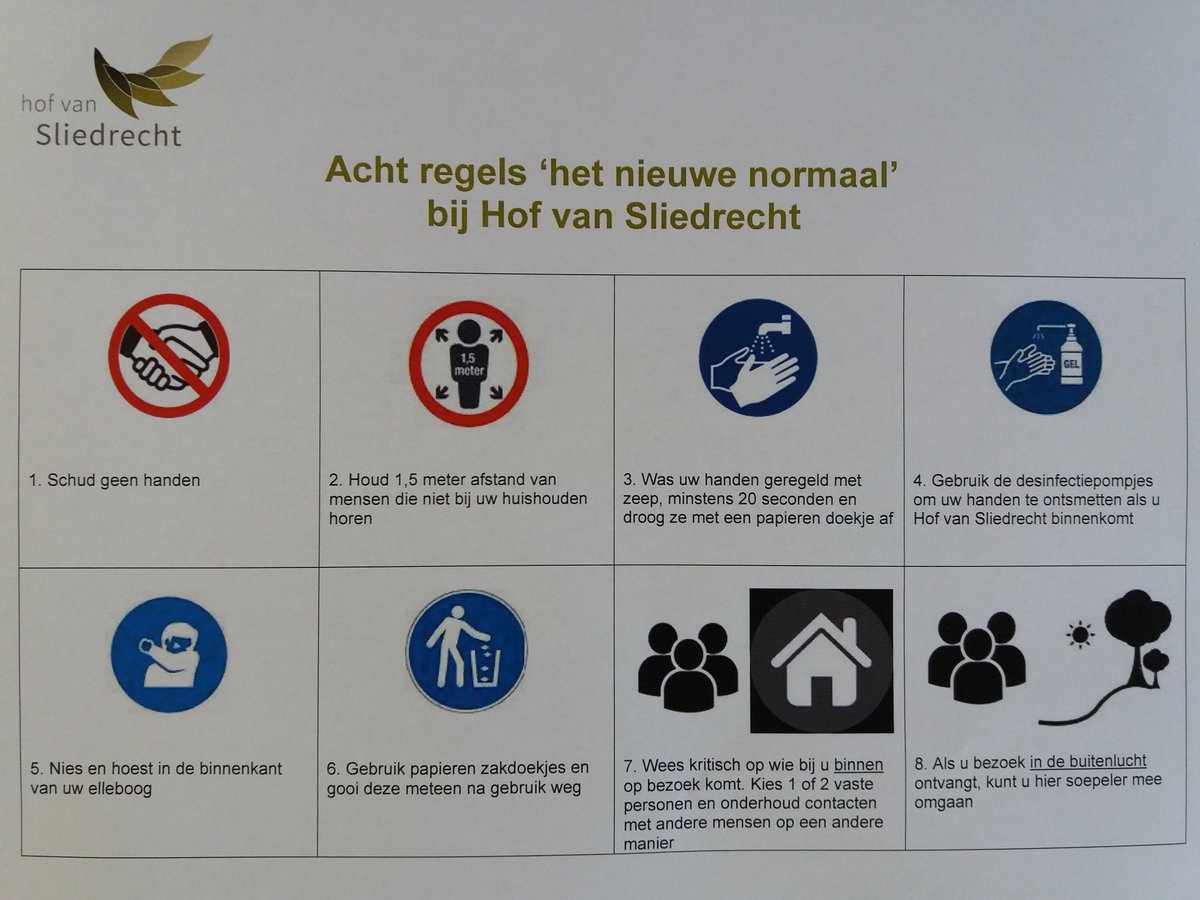 Wat houdt het 'nieuwe normaal' in bij Hof van Sliedrecht?