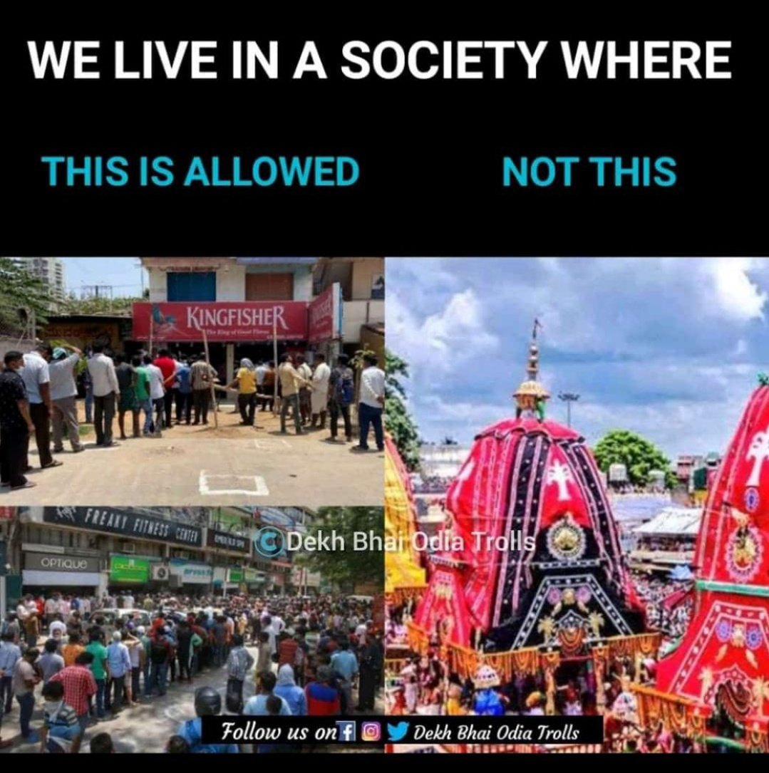 #RathaYatraShouldNotStop
 don't break tradition  #RathaYatraShouldNotStop
