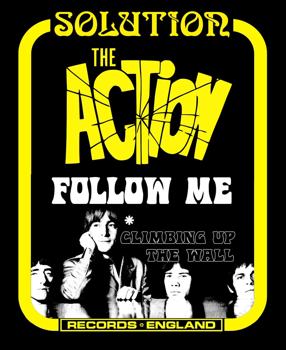 SolutionRecord's tweet photo. Down to the last 5 copies of the amazing Action - Follow Me / Climbing Up The Wall
https://t.co/qm19HRbF6j
Soundlink:
https://t.co/Ou5LLoxBj1
Follow @theactionmod
#THEACTION #VINYL #RECORDS #FREAKBEAT #FUZZ #PSYCH #PSYCHEDELIC #NEWRELEASE #SOLUTIONRECORDS https://t.co/v2Ag4ga63U