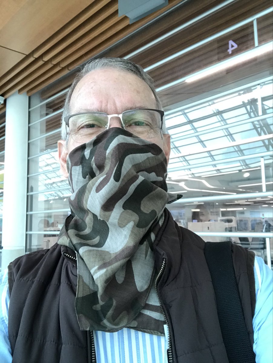 MarkLMaxwell's tweet photo. So I went to the dentist... JK. Actually, I’m returning from my first Covid era flight to Toronto. No one died! https://t.co/bC1ieLPPED