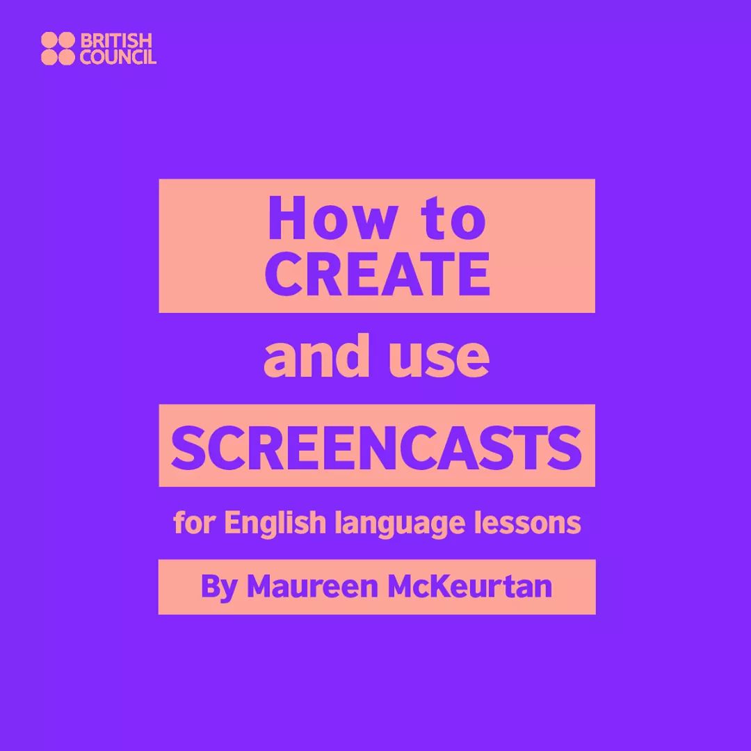 TeachingEnglish's tweet photo. Screencasts are a great way to give your learners instructions and to support them when teaching remotely.
👉 Here are suggestions for how to make and use them: https://t.co/wYsQxd97pb https://t.co/ov7CDHLVTr