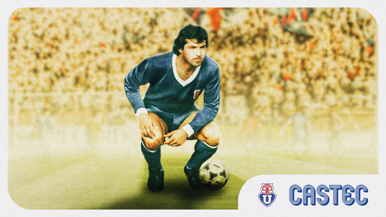 Universidad de Chile on Twitter: "Saludamos al “Bombardero”, ídolo azul y figura de la U de fines de los 70s y comienzos de los 80s, quien defendiera nuestra camiseta en 201 partidos