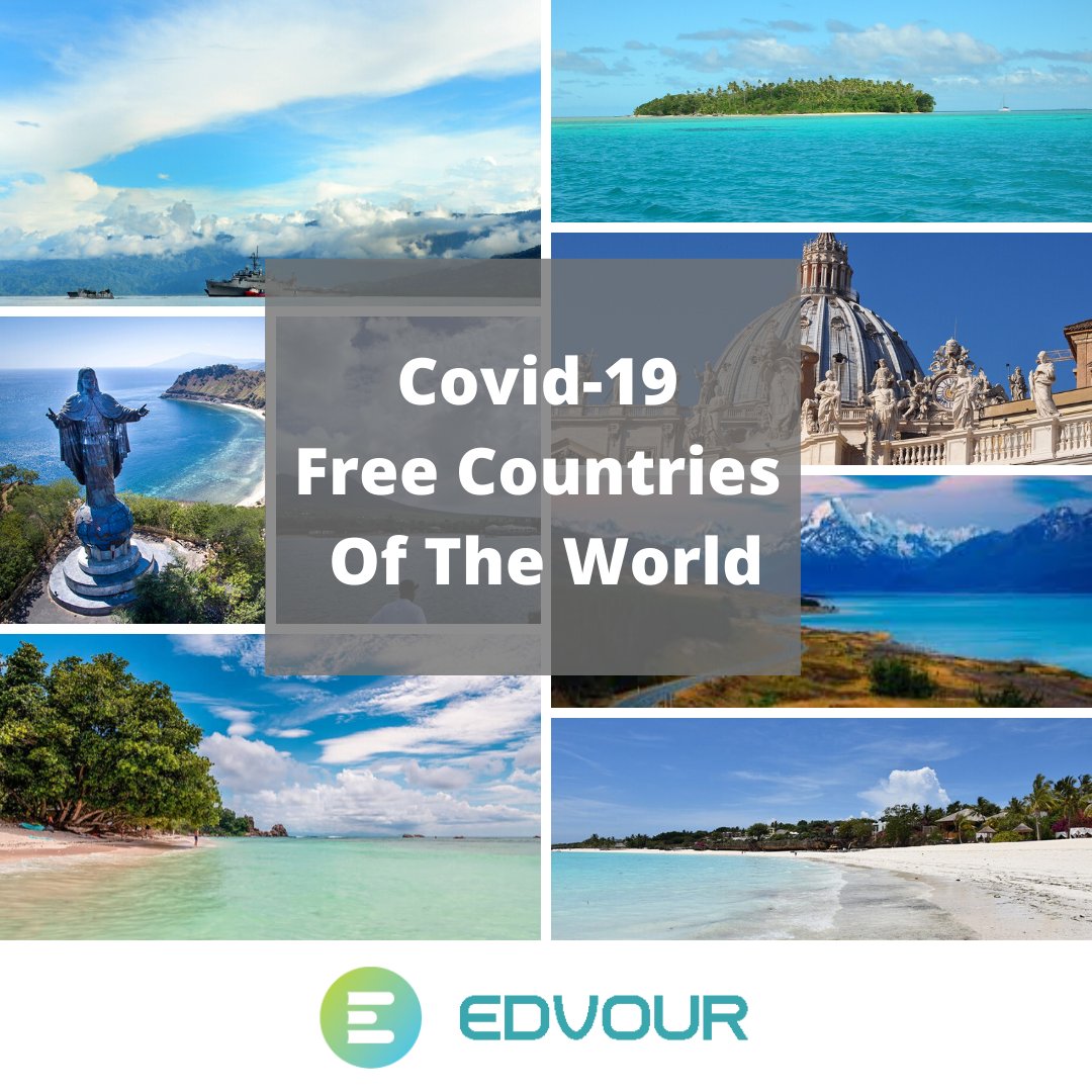 edvour's tweet photo. While the virus continues to tighten its grip around the world, reading this blog may relax you a bit. Find out the countries which are free from the pandemic.
Please find the link in the bio.
https://t.co/C3N107TCq1
#edvour #blog #newblog #tourism #travel https://t.co/llexLOnkH9