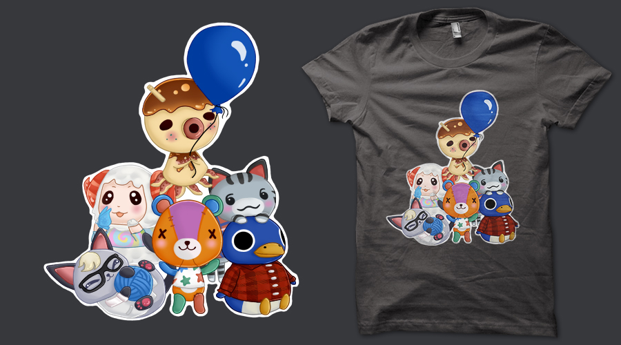 nadinya2's tweet photo. Hey! I submitted a T-Shirt Design on Qwertee and would really appreciate your vote so it will be printed and sold too! Thank you so much💕 @qwertee 

https://t.co/STGAGjZ0Pb 

#animalcrossing #AnimalCrossingNewHorizon #acnh
#animalcrossingfanart #fanart #acnhfanart  #drawing #art https://t.co/5uZZPjvveK