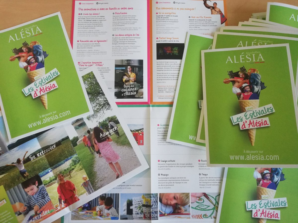 #Bourgogne #Culture Le programme des #Estivales2020 du <a href="/MuseoParcAlesia/">MuséoParc Alésia</a> est arrivé 👍 Revu et adapté en raison de la période que nous traversons, il propose de chouettes rdv tout au long de l'été 😊 Alors, on vous verra j'espère 😉 ? #cetetejevisitelafrance #lacotedorjadore