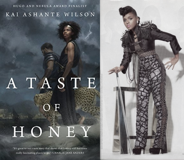 A Taste of Honey by Kai Ashante Wilson  #RomanceCoversAs