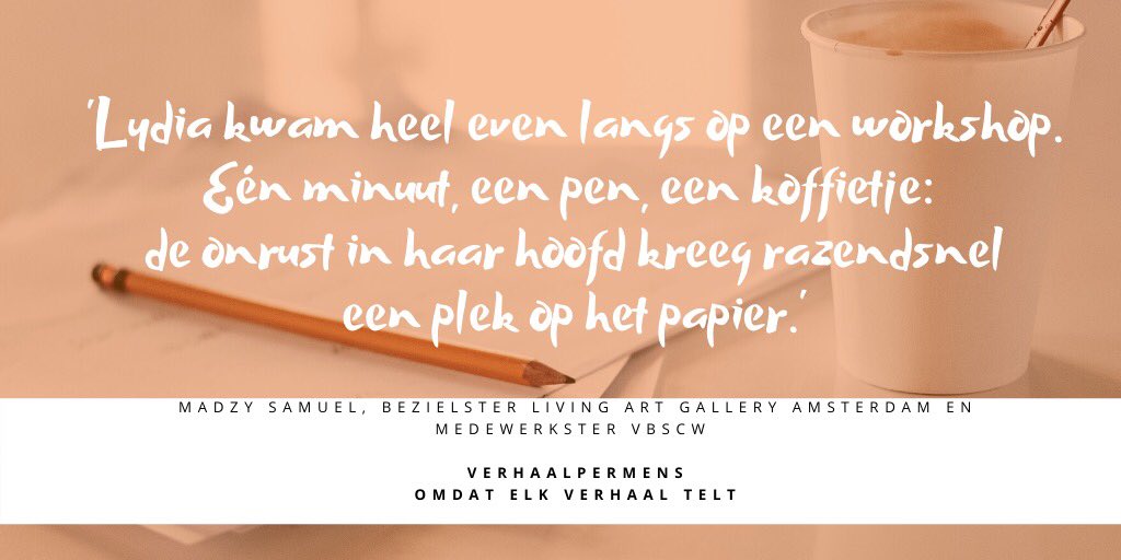 verhaalpermens's tweet photo. Ook Buurtkamer #DeModdermolen is weer open! De ateliers van #LivingArtGalleryAmsterdam gaan ook weer door: op afspraak &amp; met max. 3 deelnemers. Lees Madzy’s #VerhaalperMens hier: https://t.co/h48OLNjg27 #vbscw https://t.co/HwNYmAf92i