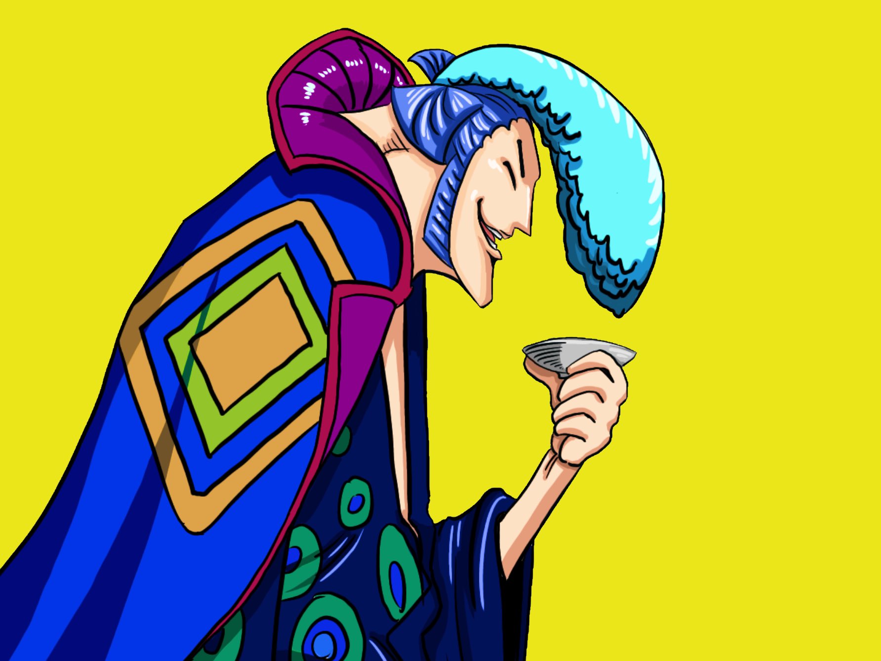 Log ワンピース考察 A Twitter 気付いたら狂死郎のイラストが4枚溜まってた イラストの勉強始めてからまだそんなに経ってないのに狂死郎だらけ 好きなキャラはついつい描いてしまうものなのね 笑 T Co Snfmmmhstv Twitter