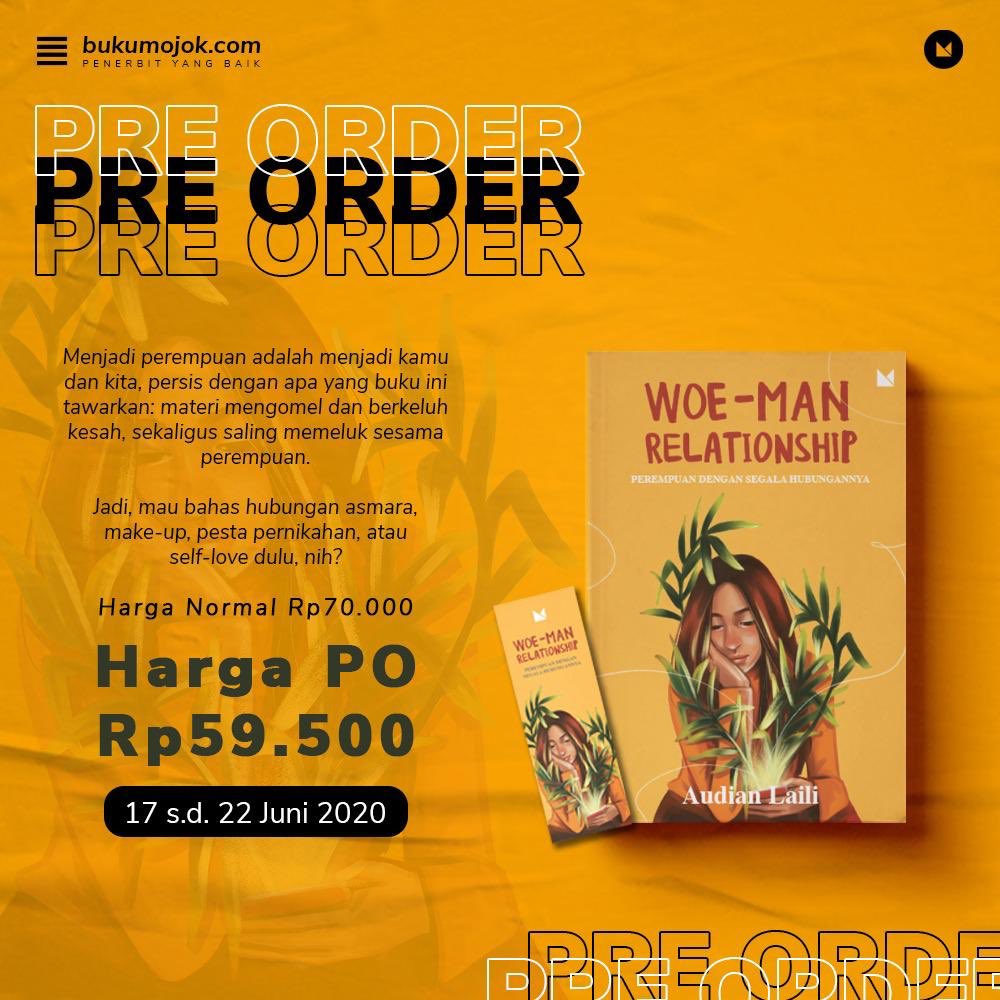 mojokstore's tweet photo. Ayok pesent guyz
#woemanrelationship
#relationship
#audianlaili
#bukumojok #kepergian
#BeliDiMojokstore https://t.co/krFtIXbJH3