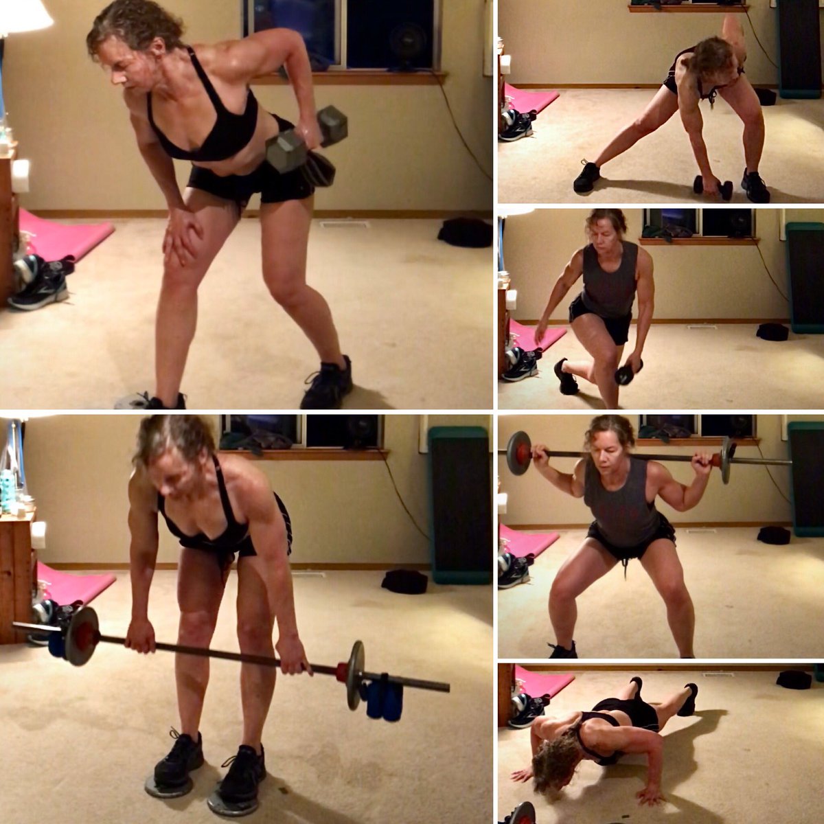 jean_dood's tweet photo. Peripheral heart action training (PHA) this morning. Tons of variety and 💨 flew by. Definitely folding more of these workouts into my training rotation. . . followed by my beloved hiit of course! 😊
#leaningout #shred #fitness #weightlifting #kmambassador #weightloss https://t.co/VNYnFndOR9